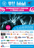 MČR 2016 ve sportovní gymnastice