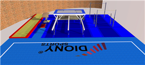 New gymnastics gym for a German customer